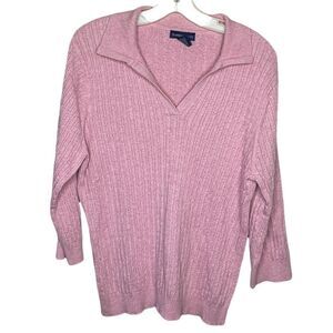 Karen Scott Sweater Pink‎